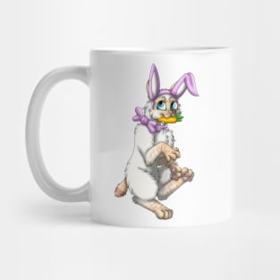 Bobtail BunnyCat: Red Lynx Point (Pink) Mug